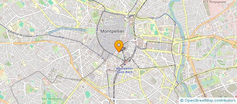 localisation de l'entreprise MONSIEUR CLAUDE ROUSSEL à MONTPELLIER