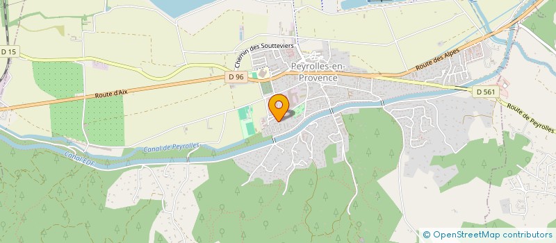 localisation de l'entreprise MONSIEUR CLAUDE ROUSSEY  PEYROLLES-EN-PROVENCE