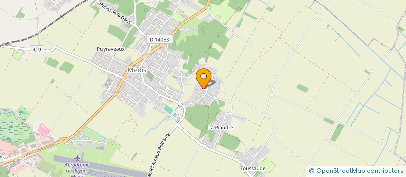 localisation de l'entreprise MONSIEUR CLAUDE ROUX  MEDIS