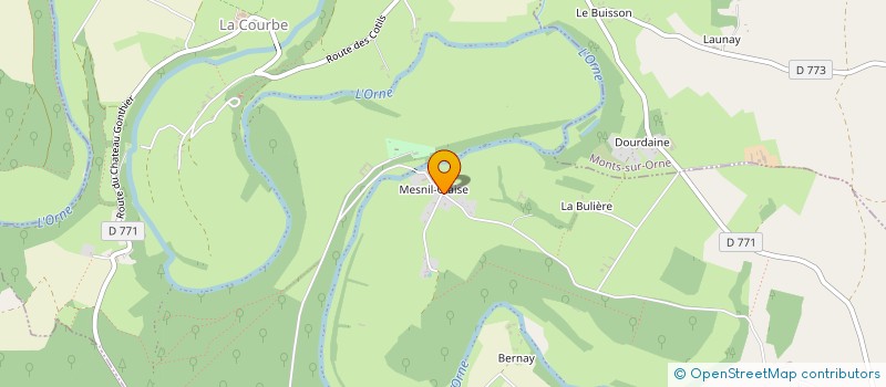 localisation de l'entreprise MONSIEUR CLAUDE ROYER à ECOUCHE-LES-VALLEES