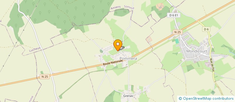 localisation de l'entreprise MONSIEUR CLAUDE SABATHES  POMMERA