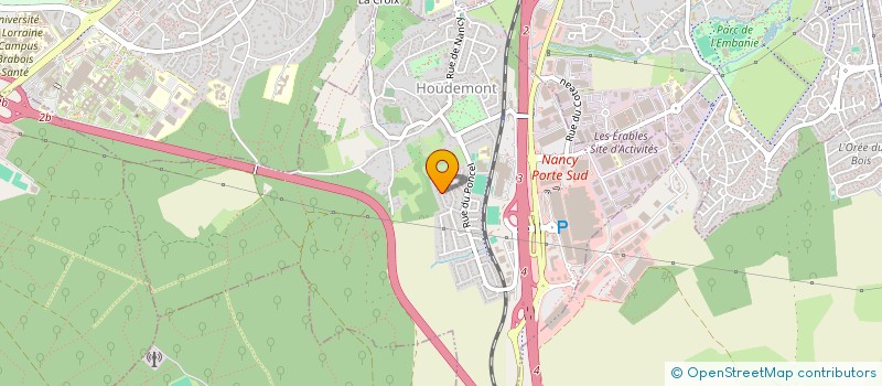 localisation de l'entreprise MONSIEUR CLAUDE SAINT-DIZIER  HOUDEMONT