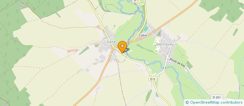 localisation de l'entreprise MONSIEUR CLAUDE SAINT-DIZIER  MEMBREY