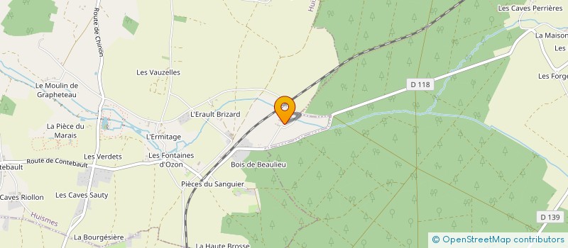 localisation de l'entreprise MONSIEUR CLAUDE SAMSON  HUISMES