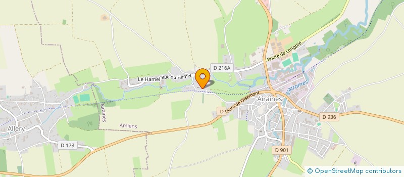 localisation de l'entreprise MONSIEUR CLAUDE SANNIER  METIGNY