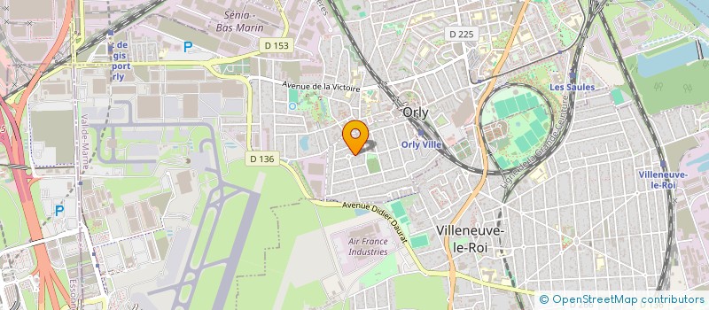 localisation de l'entreprise MONSIEUR CLAUDE SARDELLI  ORLY