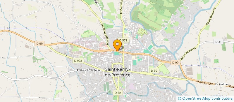 localisation de l'entreprise MONSIEUR CLAUDE SASSETTI à SAINT-REMY-DE-PROVENCE