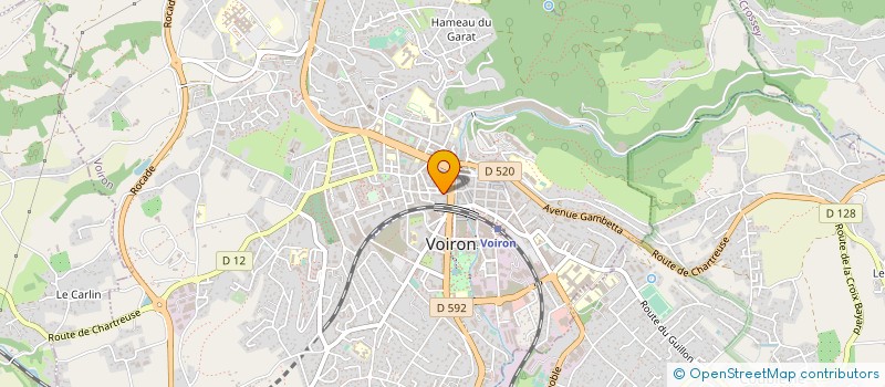 localisation de l'entreprise MONSIEUR CLAUDE SAUREL à VOIRON