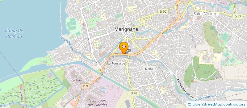 localisation de l'entreprise MONSIEUR CLAUDE SCARFO à MARIGNANE