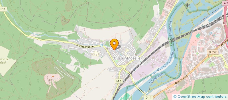 localisation de l'entreprise MONSIEUR CLAUDE SCHAEFFER  SAINTE-RUFFINE