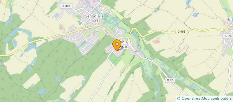 localisation de l'entreprise MONSIEUR CLAUDE SCHIEBER  BRUNSTATT-DIDENHEIM