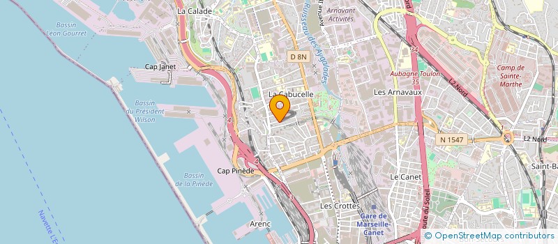 localisation de l'entreprise MONSIEUR CLAUDE SEBAI à MARSEILLE