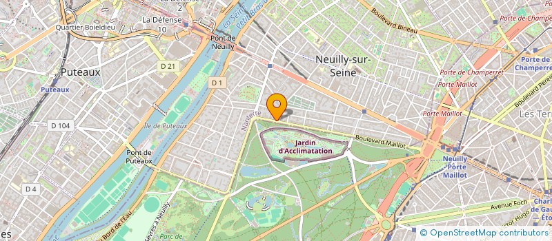 localisation de l'entreprise MONSIEUR CLAUDE SEGALOT à NEUILLY-SUR-SEINE