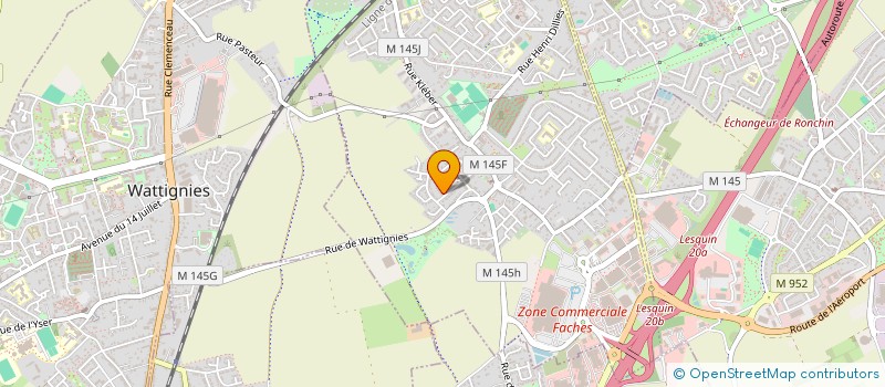 localisation de l'entreprise MONSIEUR CLAUDE SEIDEL  FACHES-THUMESNIL