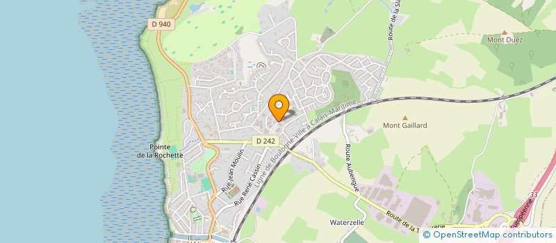 localisation de l'entreprise MONSIEUR CLAUDE SEILLIER à WIMEREUX