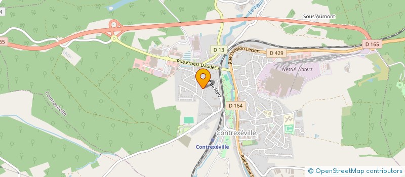 localisation de l'entreprise MONSIEUR CLAUDE SEITZ  CONTREXEVILLE