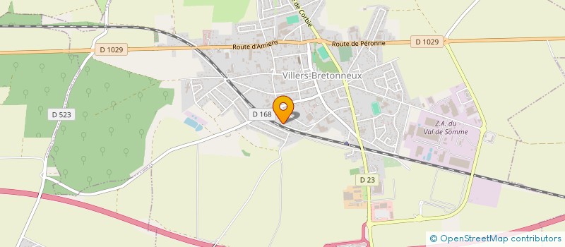 localisation de l'entreprise MONSIEUR CLAUDE SELLIER à VILLERS-BRETONNEUX