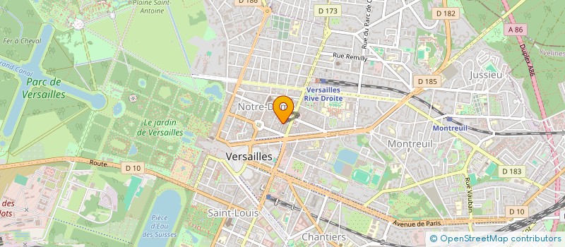 localisation de l'entreprise MONSIEUR CLAUDE SEPHAIRE à VERSAILLES