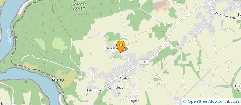 localisation de l'entreprise MONSIEUR CLAUDE SEVEN  PLOURIVO