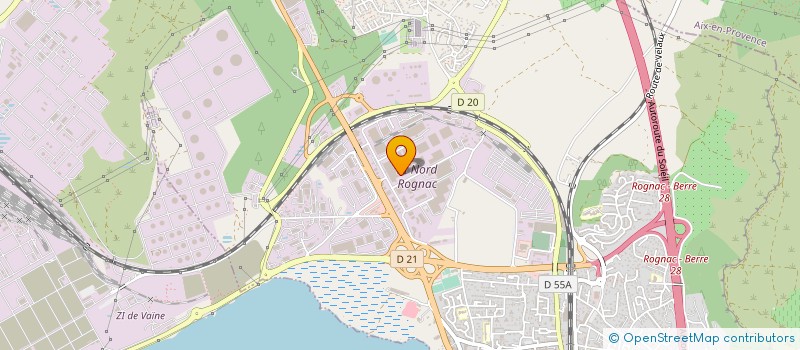 localisation de l'entreprise MONSIEUR CLAUDE SEVERI  ROGNAC