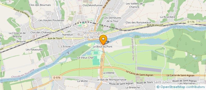 localisation de l'entreprise MONSIEUR CLAUDE SIMIER à FAVEROLLES-SUR-CHER