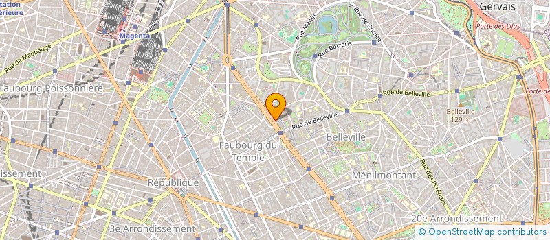 localisation de l'entreprise MONSIEUR CLAUDE SINTES  PARIS