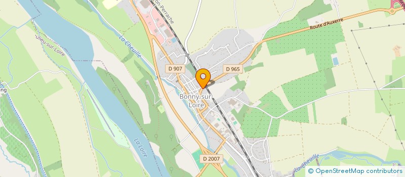 localisation de l'entreprise MONSIEUR CLAUDE SOIVE à BONNY-SUR-LOIRE