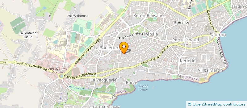 localisation de l'entreprise MONSIEUR CLAUDE SOTIN à SAINT-NAZAIRE