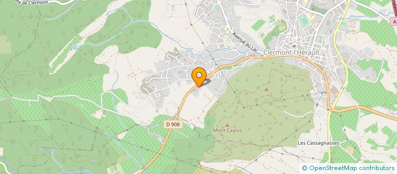 localisation de l'entreprise MONSIEUR CLAUDE SOUYRIS  CLERMONT-L'HERAULT