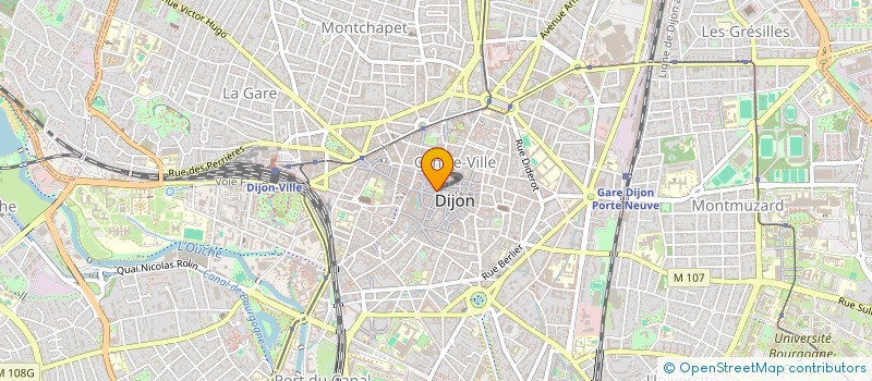 localisation de l'entreprise MONSIEUR CLAUDE SPIELMANN à DIJON