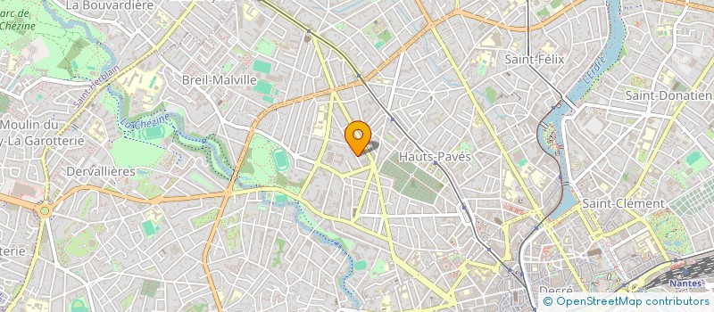 localisation de l'entreprise MONSIEUR CLAUDE STANISIERE  NANTES