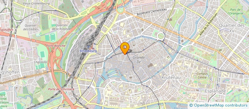 localisation de l'entreprise MONSIEUR CLAUDE STEIMER à STRASBOURG