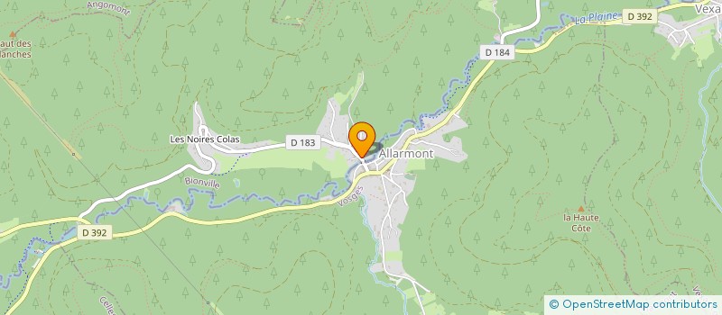 localisation de l'entreprise MONSIEUR CLAUDE STOLL  BIONVILLE