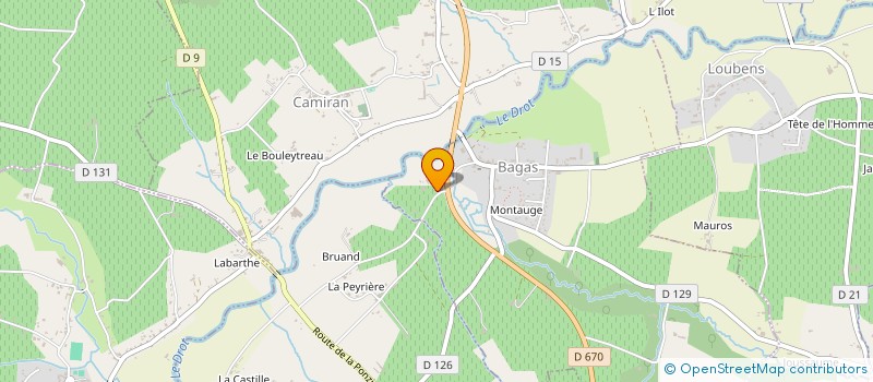 localisation de l'entreprise MONSIEUR CLAUDE STORME  GIRONDE-SUR-DROPT