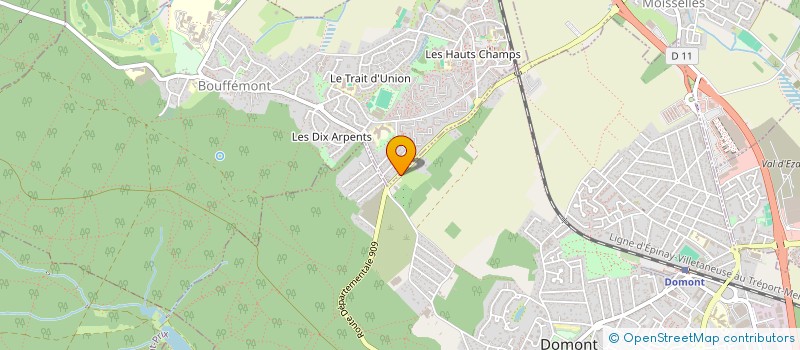 localisation de l'entreprise MONSIEUR CLAUDE SURY  DOMONT