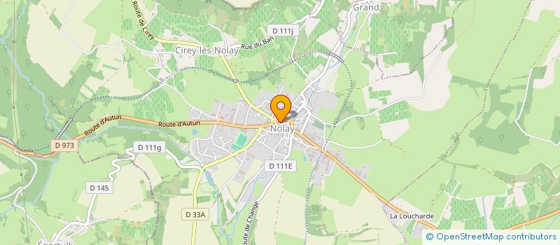 localisation de l'entreprise MONSIEUR CLAUDE TACCARD  NOLAY