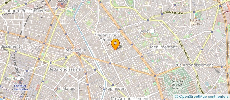 localisation de l'entreprise MONSIEUR CLAUDE TAFFOUREAU  PARIS