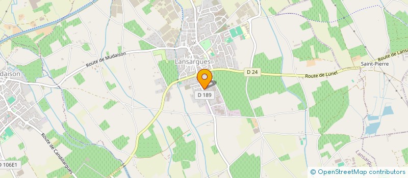 localisation de l'entreprise MONSIEUR CLAUDE TAIEB  LANSARGUES