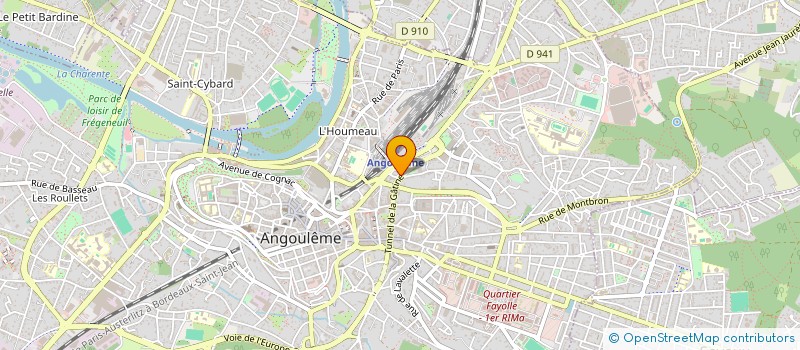 localisation de l'entreprise MONSIEUR CLAUDE TEHERO  ANGOULEME