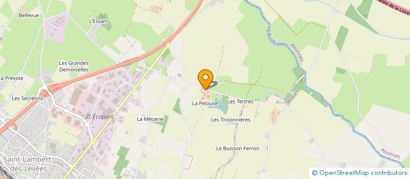 localisation de l'entreprise MONSIEUR CLAUDE TENNEGUIN  SAUMUR