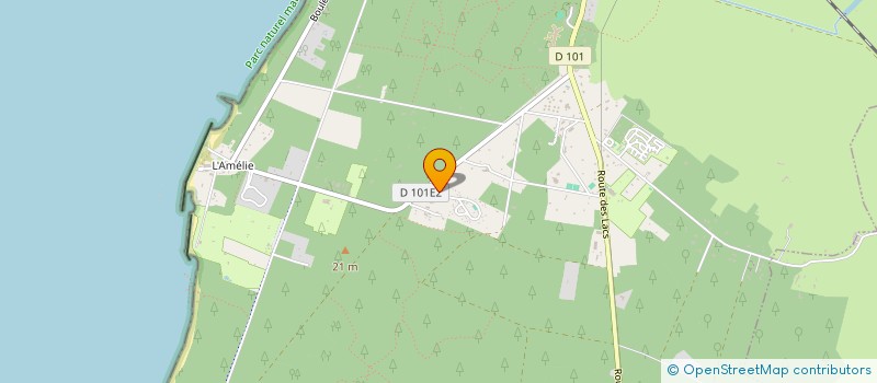 localisation de l'entreprise MONSIEUR CLAUDE TEREYGEOL  SOULAC-SUR-MER