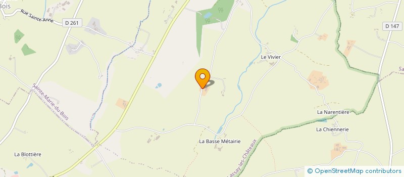 localisation de l'entreprise MONSIEUR CLAUDE TERROITIN à LASSAY-LES-CHATEAUX