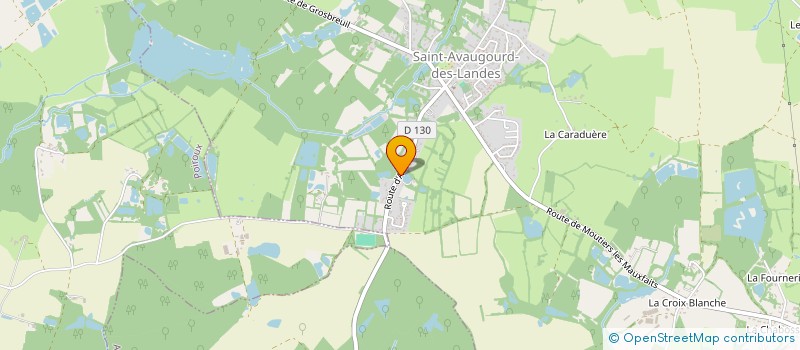 localisation de l'entreprise MONSIEUR CLAUDE TESSIER à SAINT-AVAUGOURD-DES-LANDES