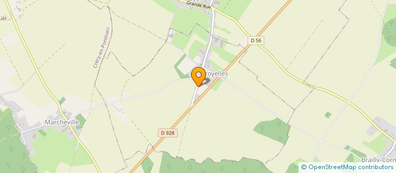 localisation de l'entreprise MONSIEUR CLAUDE TETU  FROYELLES