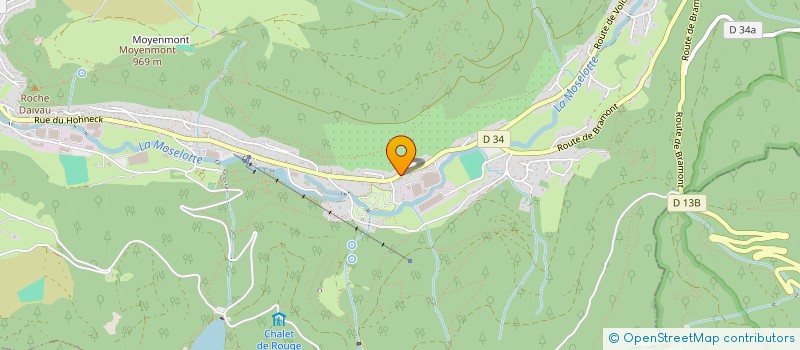 localisation de l'entreprise MONSIEUR CLAUDE THERRIEN  LA BRESSE