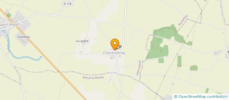 localisation de l'entreprise MONSIEUR CLAUDE THIBERT  SAINT-MARD