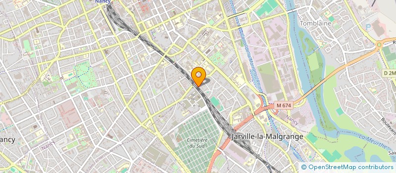 localisation de l'entreprise MONSIEUR CLAUDE THIERY  NANCY