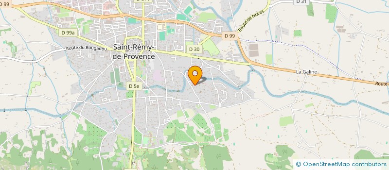 localisation de l'entreprise MONSIEUR CLAUDE THOMASSIN à SAINT-REMY-DE-PROVENCE