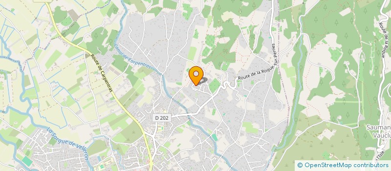 localisation de l'entreprise MONSIEUR CLAUDE TICHIT  L'ISLE-SUR-LA-SORGUE