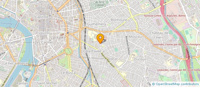 localisation de l'entreprise MONSIEUR CLAUDE TISSERAND à TOULOUSE